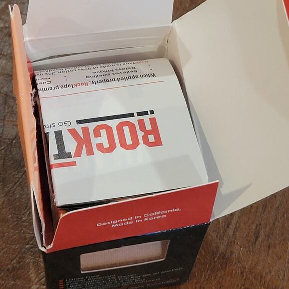 Rock Tape Rocktape Strapping Sports Tape 5cm x 5m  (2"x16.4') New, open box - Picture 5 of 6